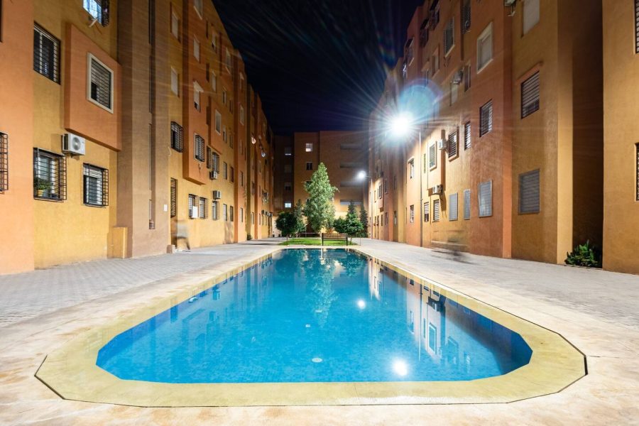 Chic apartment in Marrakech + pool